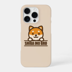 SHIBA INU BRO - Cool Shiba Inu Brother Design iPhone 16 Pro Case