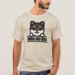SHIBA INU BRO - Cool Shiba Inu Brother Design T-Shirt