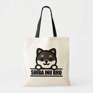 SHIBA INU BRO - Cool Shiba Inu Brother Design Tote Bag