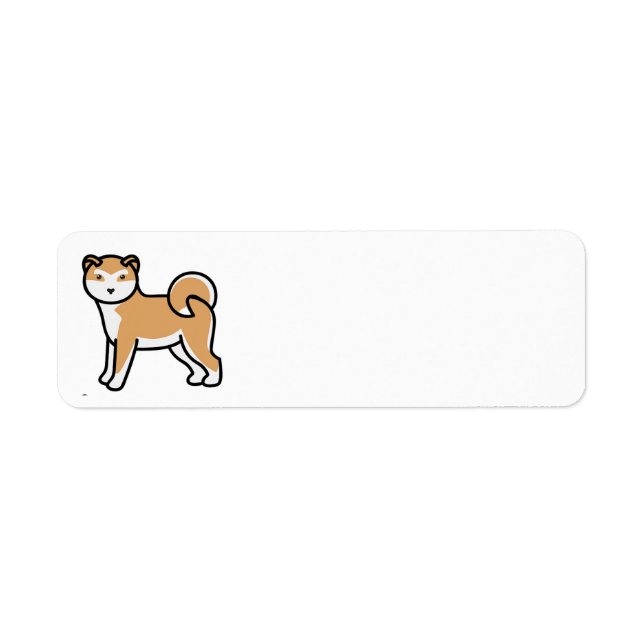 shiba inu cartoon   (Front)