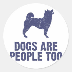 Shiba Inu Classic Round Sticker