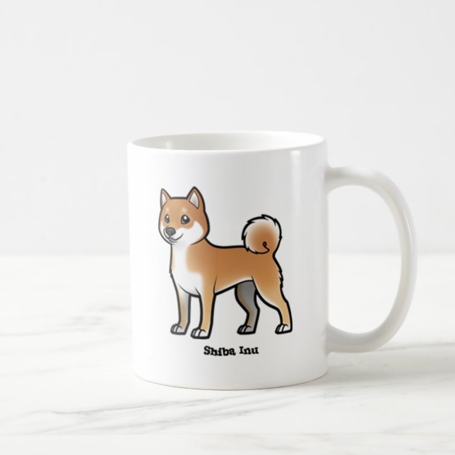 shiba inu coffee mug (Right)
