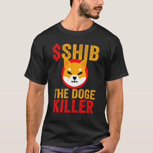 Shiba Inu Coin Crpytocurrency As Shib The Doge Kil T-Shirt (Front)