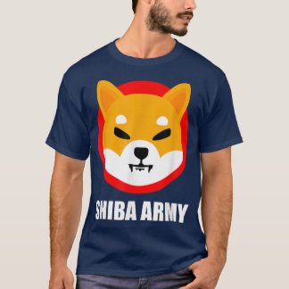 Shiba Inu Coin Crypto Token Cryptocurrency Wallet  T-Shirt