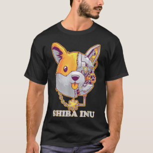 Shiba Inu Coin Crypto Token Cryptocurrency Wallet  T-Shirt