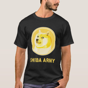 Shiba Inu Coin Crypto Token Cryptocurrency Wallet T-Shirt