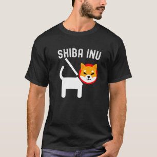 Shiba Inu Coin Crypto Token Cryptocurrency Wallet T-Shirt
