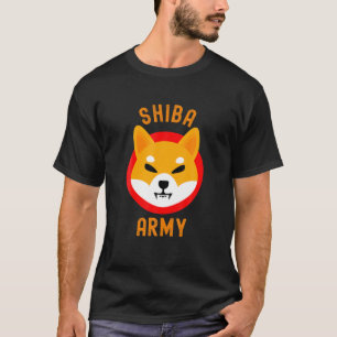 Shiba Inu Coin Crypto Token Cryptocurrency Wallet T-Shirt