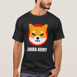 Shiba Inu Coin Crypto Token Cryptocurrency Wallet T-Shirt