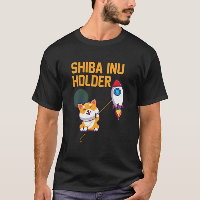 Shiba Inu Coin Holder Doge Killer Funny Crypto T-Shirt (Front)