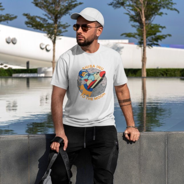 Shiba Inu Coin To The Moon   T-Shirt (Creator Uploaded)