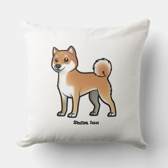 shiba inu cushion (Front)