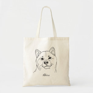 Shiba Inu Customisable Tote Bag