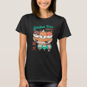 Shiba Inu Cute Retro Vintage Ice Cream Dog 1 T-Shirt