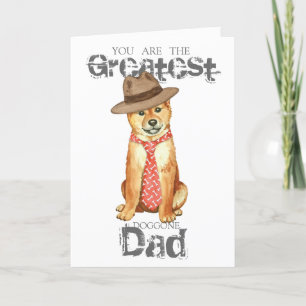 Shiba Inu Dad Card