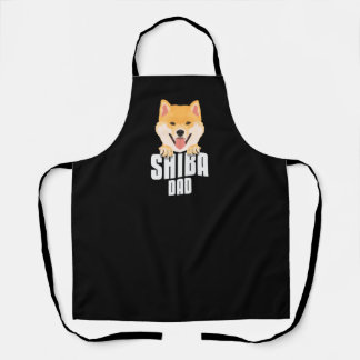 Shiba Inu Dad, Dog Dad Apron