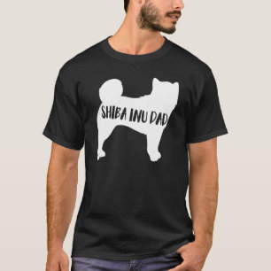 Shiba Inu Dad Funny Shiba Inu Owner Pet Dog Dad Fa T-Shirt