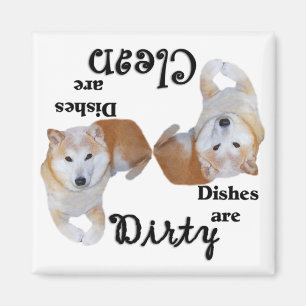 Shiba Inu Dishwasher Magnet