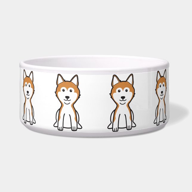 Shiba Inu Dog Cartoon (Front)
