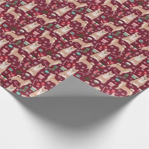 Shiba Inu Dog Christmas Wrapping Paper