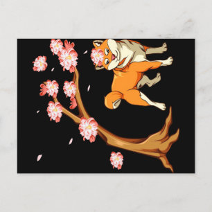 Shiba Inu Dog Funny   Meaningful Housewarming Gift Announcement Postcard