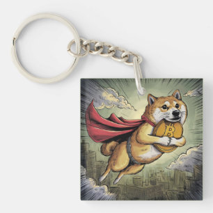 Shiba Inu Dog Key Ring