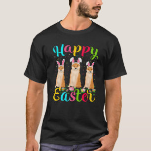 Shiba Inu Dog Lover Easter Egg Bunny Shiba Inu Hap T-Shirt