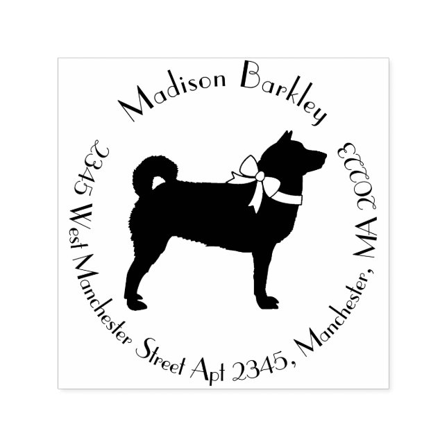 Shiba Inu Dog Puppy Self-inking Stamp (Design)