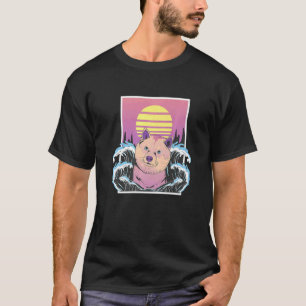 Shiba Inu Dog Soft Vaporwave Aesthetics Japanese K T-Shirt