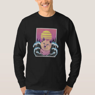 Shiba Inu Dog Soft Vaporwave Aesthetics Japanese K T-Shirt