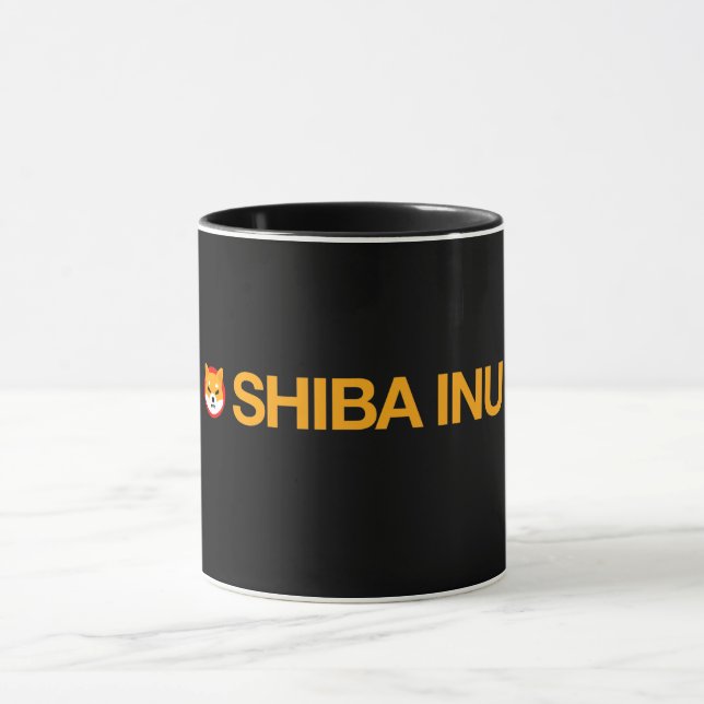 Shiba Inu Full Logo Image Mug (Center)
