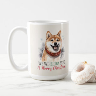 Shiba Inu Funny Dog Pun Christmas Coffee Mug