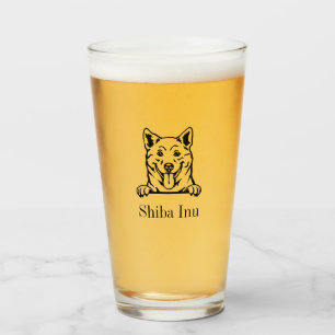 Shiba Inu Glass Tumbler