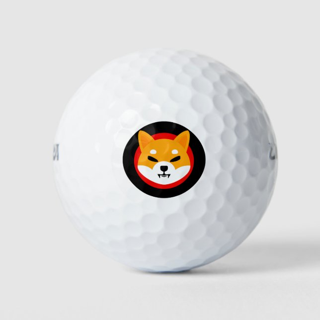 Shiba Inu Golf Balls (Front)