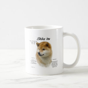 Shiba Inu History Design Coffee Mug