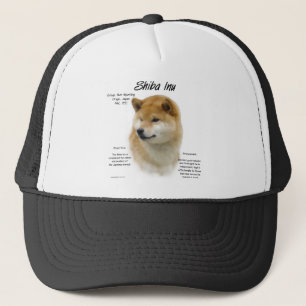 Shiba Inu History Trucker Hat