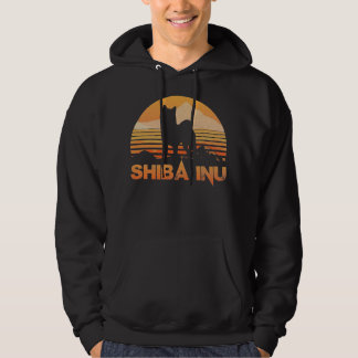 SHIBA INU Hoodie Vintage Retro Hoodie