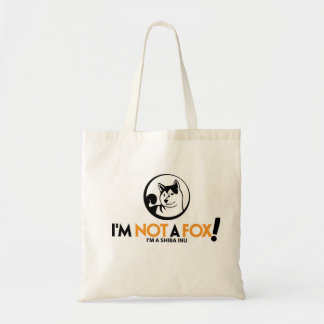 Shiba Inu: I'm Not a Fox Tote Bag