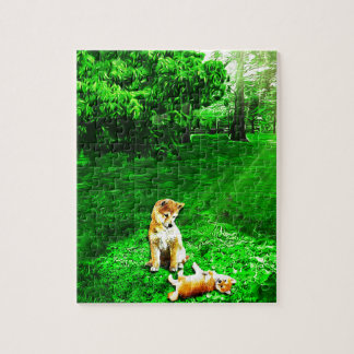 Shiba Inu Jigsaw Puzzle