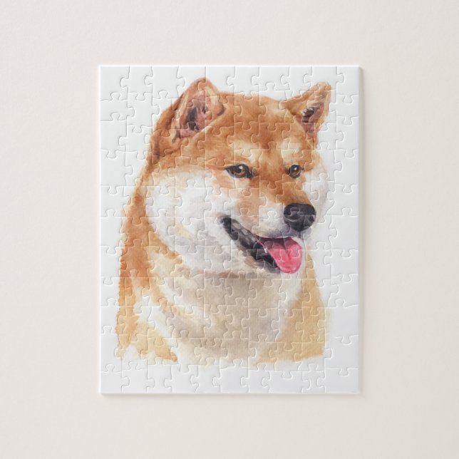 shiba inu jigsaw puzzle (Vertical)