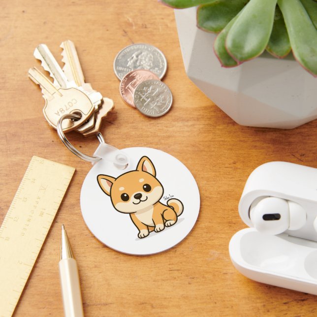 Shiba Inu Key Ring (Desk)