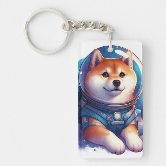 Shiba Inu Keychain (Front)