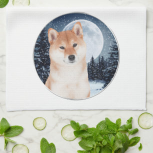 Shiba Inu Kitchen Towel