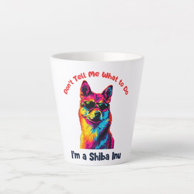Shiba Inu Latte Mug (Front)