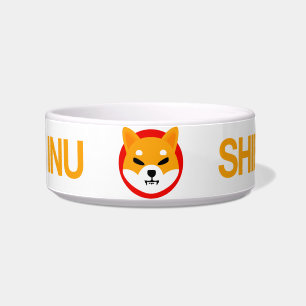 Shiba Inu Logo Pet Bowl