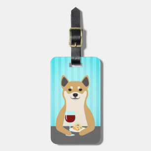 Shiba Inu Luggage Tags