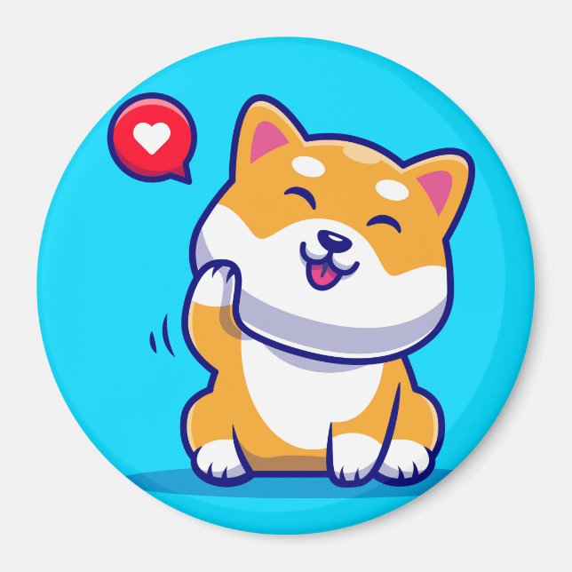 Shiba Inu Magnet (Front)