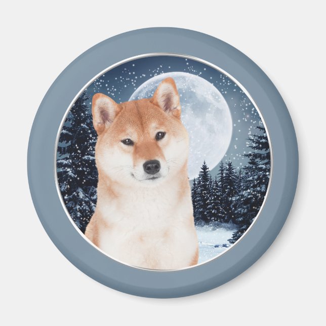 Shiba Inu Magnet (Front)