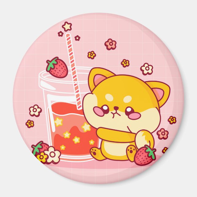 Shiba Inu Magnet (Front)