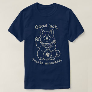 Shiba Inu Maneki Neko Lucky Cat Dog Shirt